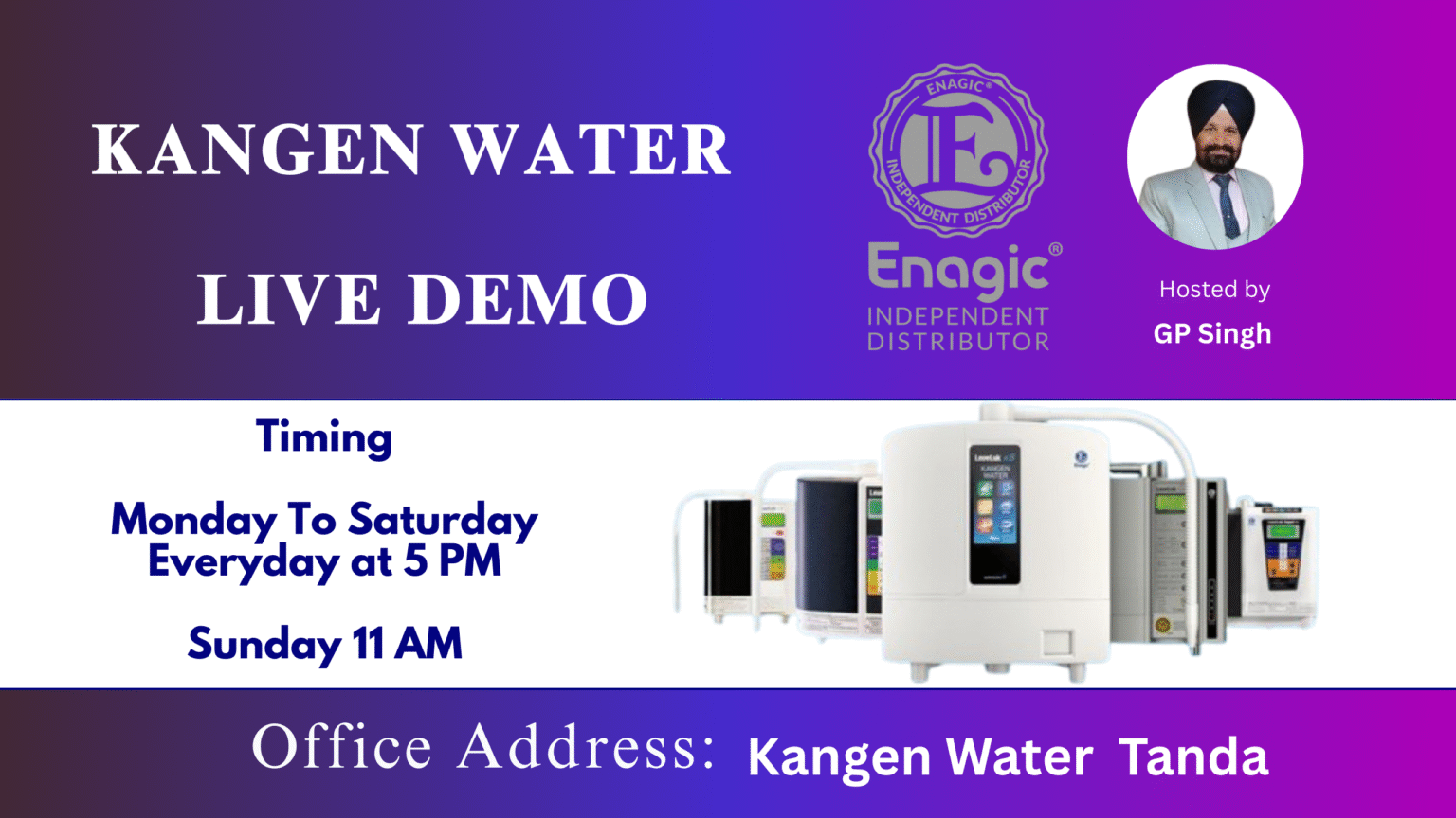 kangen water live demo